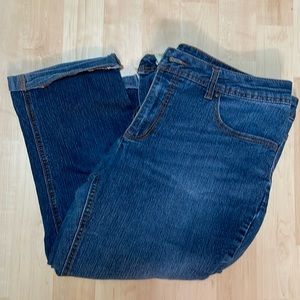 Faded Glory cropped jeans